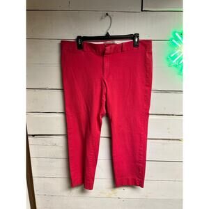 Women's Hot Pink Banana Republic Dress Pants "Sloan Fit" Petite Size 14